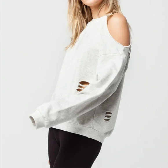 Poshmark Honey Punch Distressed Sweatshirt Poshmark Wild Honey